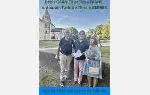 Saintes - IMP du 07/08/2025 - 1ers